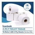 Toilet Tissues | Boardwalk B6144 2-Ply Septic Safe Toilet Tissue - White (96/Carton) image number 4