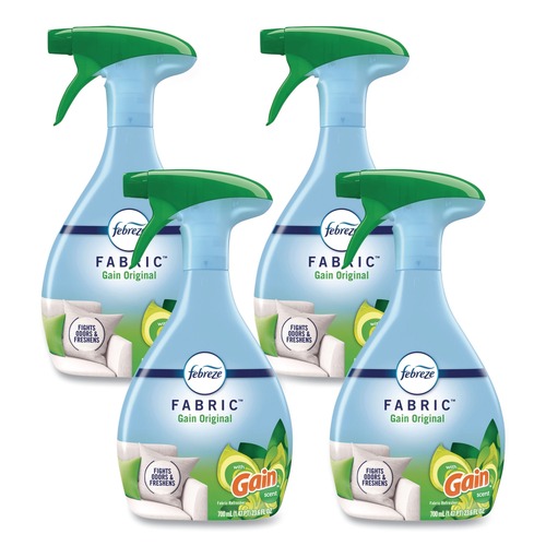 Fabric Refreshers | Febreze 80363510 FABRIC 23.6 oz. Spray Bottle Refresher/Odor Eliminator - Gain Original (4/Carton) image number 0