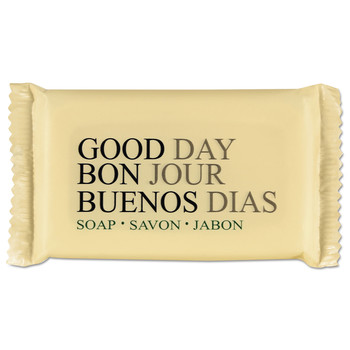 Good Day 390150 Pleasant Scent 1.5 oz. Individually Wrapped Bar Soap (500-Piece/Carton)