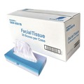 Facial Tissues | GEN GEN6501B 2-Ply Flat Box Facial Tissue - White (3000/Carton) image number 0
