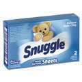 Fabric Softener & Starch | Snuggle VEN 2979929 Vend-Design Fabric Softener Sheets - Blue Sparkle (2/Box, 100 Boxes/Carton) image number 1