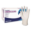 Food Service Disposable & Single Use Gloves | Boardwalk BWK315LBX 4 mil Powder-Free Synthetic Vinyl Gloves - Large, Beige (100/Box) image number 0