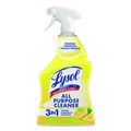 Disinfecting & Cleaning Solutions | LYSOL Brand 19200-75352 32 oz. Spray Bottle Ready-to-Use All-Purpose Cleaner - Lemon Scent (12/Carton) image number 1