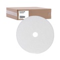 Floor Pads-Cleaning, Buffing & Polishing | Boardwalk BWK4024WHI 24 in. Diameter Polishing Floor Pads - White (5/Carton) image number 1