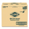 Disinfecting & Cleaning Solutions | Clorox 60094CT Clorox Pro EcoClean 128 oz. Refill Bottle Disinfecting Cleaner - Unscented (4/Carton) image number 1