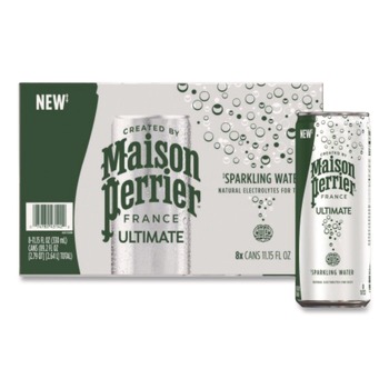 PRODUCTS | Nestle 12575220 11.15 oz Maison Perrier Sparkling Water - Plain (8/Box)