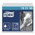 Perforated Roll & Hand Towels | Tork 192136 1/4 Fold 1-Ply 12.5 in. x 13 in. Heavy-Duty Paper Wiper - White (16/Carton) image number 0