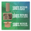 Perforated Roll & Hand Towels | Seventh Generation SEV 13720 100% Recycled 11 in. x 9 in. 2-Ply Paper Kitchen Towel Rolls - Brown (120/Roll, 30 Rolls/Carton) image number 4