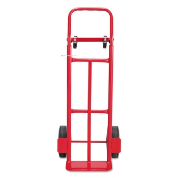 HAND TRUCKS | Safco 4086R 500 - 600 lbs. Capacity 18 in. x 51 in. Two-Way Convertible Hand Truck - Red