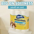 Perforated Roll & Hand Towels | Charmin 80370714 2-Ply Septic Safe Essentials Soft Bathroom Tissue - White (4 Packs/Carton) image number 9
