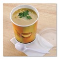 Food Containers & Lids | Chinet 70332 32 oz. Streetside Design Squat Paper Food Container - (500/Carton) image number 3
