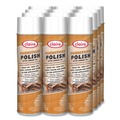 Furniture Cleaners | Claire CL811 19 oz. Aerosol Spray Furniture Polish with Lemon Oil - Lemon Scent (12/Carton) image number 1