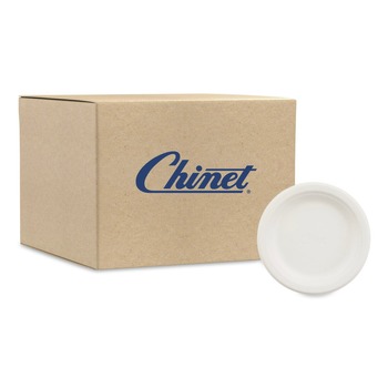 Chinet 21225 6 in. Paper Dinnerware Plate - White (1000/Carton)