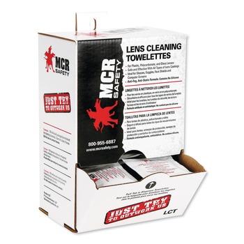 MCR Safety LCT Lens Cleaning Towelettes (1000/Carton)
