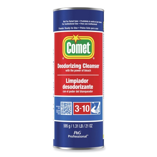 All Purpose Cleaners & Degreasers | Comet 32987 21 oz. Canister Deodorizing Powder Cleanser with Bleach image number 0