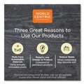 Cup Lids | World Centric CULCS12 10 oz. - 20 oz. PLA Lids for Hot Cups - White (1000/Carton) image number 5