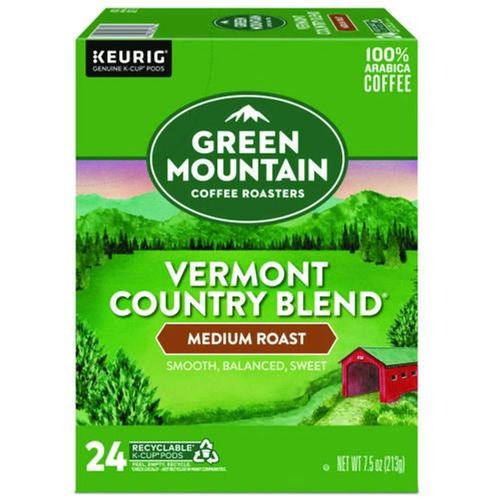 Coffee - Caffeinated | Green Mountain Coffee 5000355581 Coffee K-Cups - Vermont Country Blend (24/Box) image number 0