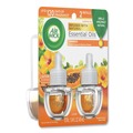Metered Dispenser Refills | Air Wick 62338-85175 0.67 oz. Scented Oil Twin Refill - Hawai'i Exotic Papaya/Hibiscus Flower (6 Packs/Carton) image number 3