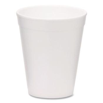 WinCup 221969 10 oz Foam Drink Cups - White (1000/Carton)