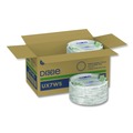 Plates | Dixie UX7WS Pathways Soak-Proof Shield WiseSize 6.88 in. Paper Plates - Green/Burgundy (500/Carton) image number 0