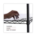 Perforated Roll & Hand Towels | Alera ALESW59SL4824 Plastic 48 in. x 24 in. Shelf Liners For Wire Shelving - Clear (4/Pack) image number 3