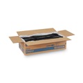 Disposable Forks | Dixie FM517 Heavy Mediumweight Plastic Forks - Black (1000/Carton) image number 3