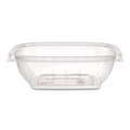 Cleaning Cloths & Wipes | Dart C8SB 8.5 in. x 8.5 in. x 1.51 in. 8 oz. Square Plastic Bowls - Clear (504/Carton) image number 3