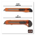 Knives & Multi-Purpose Tools | Great Neck 2SBK 9 mm/18 mm Knife Snap-Off Utility Knife Set - Orange/Black image number 1