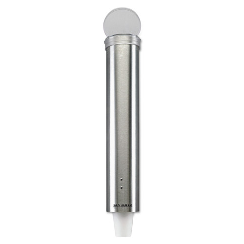 Cup Dispensers | San Jamar C4150SS Pull-Style 5 oz. Water Cup Dispenser - Small image number 0