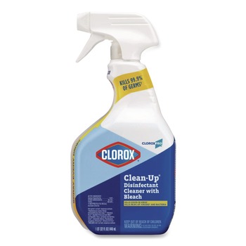 Clorox 35417 32 oz. Smart Tube Spray Clean-Up Disinfectant Cleaner with Bleach