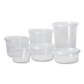 Food Containers & Lids | Fabri-Kal 000000000009505466 PolyPro Microwavable Plastic Deli Container Lids - Clear (500/Carton) image number 3