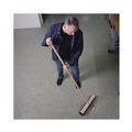 Handles & Braces | Boardwalk BWK137 Heavy-Duty Threaded End Lacquered Hardwood 1.13 in. Diameter x 60 in. Broom Handle - Natural image number 3