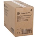 Food Containers & Lids | Pactiv Corp. PAC YCNC600700DZ Earthchoice 7.78 in. x 4.5 in. x 4.5 in. Roaster Combo - Black/Clear (110/Carton) image number 4