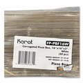 Pizza Boxes | Karat FP-PBF16W 16 in. x 16 in. x 1.97 in. Corrugated Paper Boxes - White/Brown (50/Bundle) image number 6