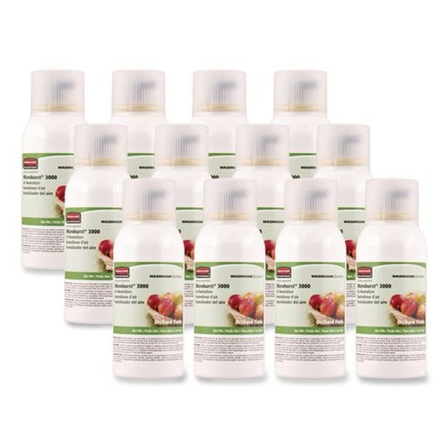 Air Fresheners & Odor Eliminators | Rubbermaid Commercial FG4012561 Microburst 3000 2 oz. Aerosol Spray Refill - Orchard Fields (12/Carton) image number 0