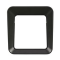 Indoor Waste Receptacles | Rubbermaid Commercial 2078988 Sustain 23 gal Metal/Plastic Decorative Refuse with Recycling Lid - Black image number 3