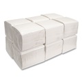 Dinner Napkins | Morcon Paper 1717 1-Ply 16 in. x 16 in. Morsoft Dinner Napkins - White (12/Carton) image number 1