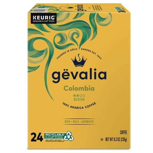 Coffee - Caffeinated | Keurig 5000363380 Kaffee K-Cups - Colombia (24/Box) image number 0