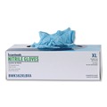 Janitorial Disposable & Single Use Gloves | Boardwalk 382XLCTA 5 mil. Disposable Examination Nitrile Gloves - X-Large, Blue (1000/Carton) image number 2