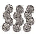 Grill Scrubbers | Scotch-Brite 84 Stainless Steel Scrubber - Silver (12/Carton) image number 0