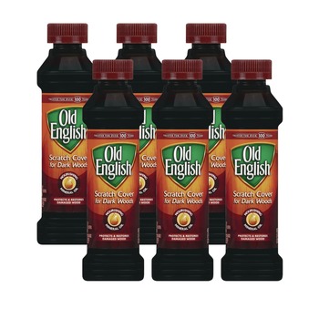 OLD ENGLISH 62338-75144 8 oz. Bottle Furniture Scratch Cover For Dark Woods (6/Carton)
