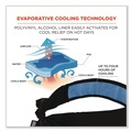 Head & Face Protection | Ergodyne 12565 Chill-Its 6700CT One Size Fits Most Cooling Bandana PVA Tie Headband - Black image number 1