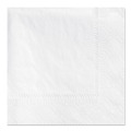 Beverage Napkins | Hoffmaster 180300 2-Ply 9-1/2 in. x 9-1/2 in. Regal Embossed Beverage Napkins - White (1000/Carton) image number 2