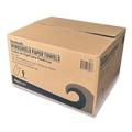 Perforated Roll & Hand Towels | Boardwalk BWK6191 9.05 x 10 Windshield Paper Towels - Blue (9/Carton) image number 4