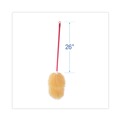 Dusters | Boardwalk BWKL26 26 in. Plastic Handle Lambswool Duster image number 3