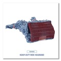 Mop Heads | Boardwalk BWKLM30311L Looped End Wideband Cotton/Synthetic Mop Heads - Large, Blue (12/Carton) image number 5