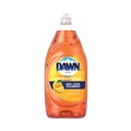 Dishwashing Detergents | Dawn 01659 Ultra 38 oz. Bottle Antibacterial Dishwashing Liquid - Orange Scent (8/Carton) image number 1