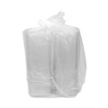 Food Containers & Lids | Pactiv Corp. YSACLD05 5.5 in. x 5.5 in. x 0.38 in. Plastic EarthChoice Recycled PET Container Lid For 8 oz/12 oz/16 oz Container Bases - Clear (504/Carton) image number 2