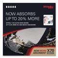 Perforated Roll & Hand Towels | WypAll 41200 X70 1/4-Fold 12-1/2 in. x 12 in. Cloths - White (76/Pack 12 Packs/Carton) image number 4