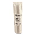 Cup Lids | Fabri-Kal LKC1624F 16 oz to 24 oz Greenware Plastic Cold Drink Lids - Clear (1000/Carton) image number 3